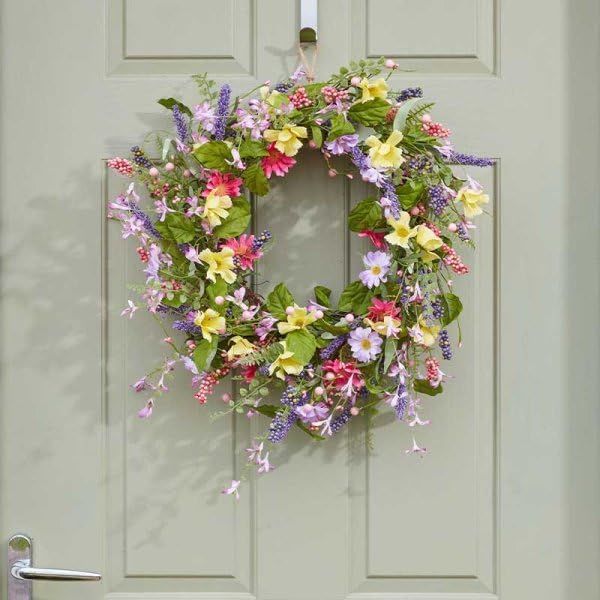 Marco Paul 45cm Spring Summer Door Wreath for Front Door