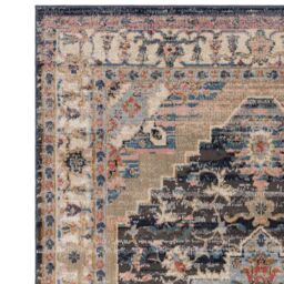 The Rug Shop UK Multi Traditional Persian Easy to clean Machine Made Border Floral Rug - Size: 195 cm x 290 cm - thumbnail 4