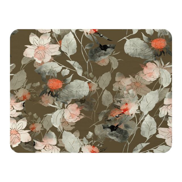 Benjamin Tate Design Imprint Fantastic Paint Bouquet Blanket in Natural - Size: 120 cm x 150 cm - image 1