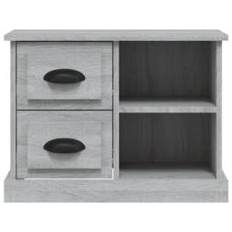 Berkfield Home Elegant Bedside Cabinet Grey Sonoma 60x35.5x45 cm - thumbnail 7