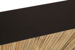 Orsina Gabelle Console Table in Brown - thumbnail 5