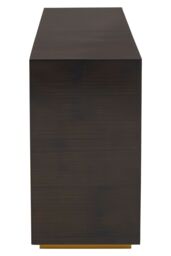 Orsina Gabelle Console Table in Brown - thumbnail 3