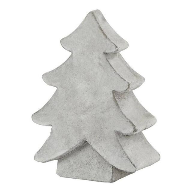 Lemon Pavilion Furniture and Decor Athena Stone Small Christmas Tree - Ceramic - L5 x W12 x H17cm - White - image 1