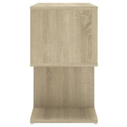 Berkfield Home Bedside Cabinets 2 pcs Sonoma Oak 50x30x51.5 cm Engineered Wood in Brown - thumbnail 6