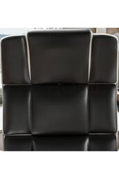 Home Discount Vida Designs Henderson Adjustable Chair UKFR Fabric Armrest Ergonomic in Black - thumbnail 5