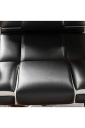 Home Discount Vida Designs Henderson Adjustable Chair UKFR Fabric Armrest Ergonomic in Black - thumbnail 3