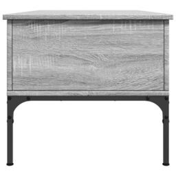 Berkfield Home Coffee Table Grey Sonoma 100x50x45 cm Engineered Wood & Metal - Size: 100 x 50 x 45 cm - thumbnail 6