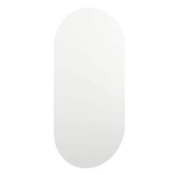 Berkfield Home Mirror 60x30 cm Glass in White - thumbnail 1