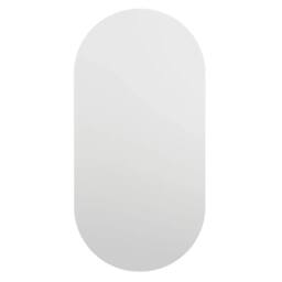 Berkfield Home Mirror 60x30 cm Glass in White - thumbnail 3