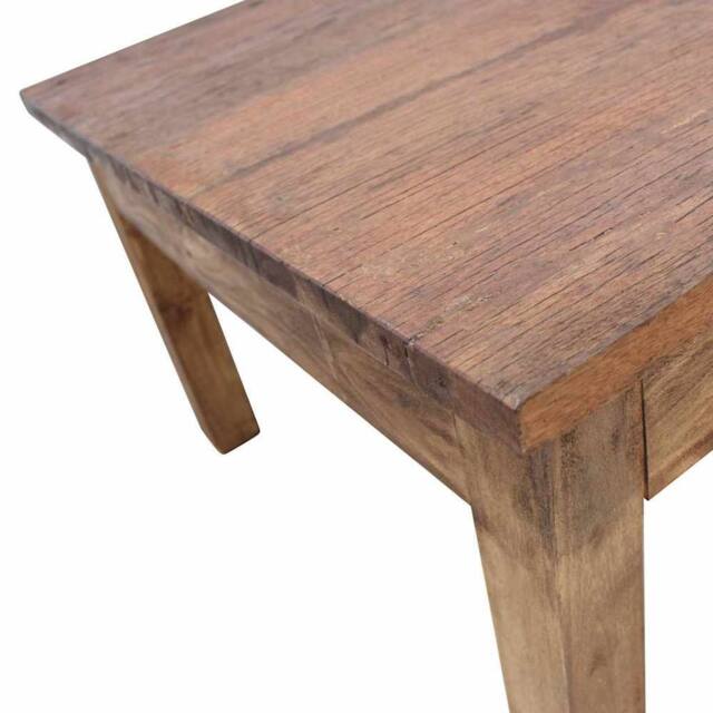 Berkfield Home Table Coffee Table Solid Reclaimed Wood 98x73x45 cm in Brown - Size: 98 x 73 x 45 cm - image 1