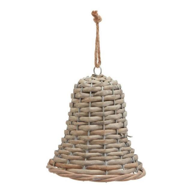 Lemon Pavilion Furniture and Decor The Noel Collection Medium Bell Decoration - L7 x W7 x H12 cm - Brown - image 1