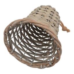Lemon Pavilion Furniture and Decor The Noel Collection Medium Bell Decoration - L7 x W7 x H12 cm - Brown - thumbnail 2