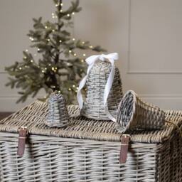 Lemon Pavilion Furniture and Decor The Noel Collection Medium Bell Decoration - L7 x W7 x H12 cm - Brown - thumbnail 4