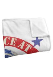 Warner Brothers Peacemaker Officially Licensed Silky Touch Super Soft Throw Blanket 152 x 127 cm in White - thumbnail 3