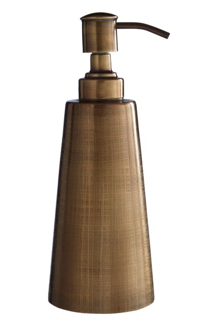Orsina Madison Lotion Dispenser, Metallic Bathroom Accessory in Gold - image 1