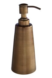 Orsina Madison Lotion Dispenser, Metallic Bathroom Accessory in Gold - thumbnail 2