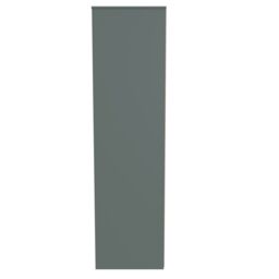 Ready Assembled 2 U Denver Triple Wardrobe with 2 Drawers (Ready Assembled) in Pale Green - thumbnail 1