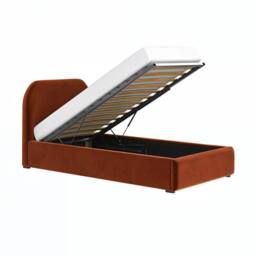 Flair Alba Single Ottoman Bed in Orange - thumbnail 5