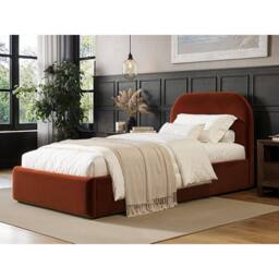 Flair Alba Single Ottoman Bed in Orange - thumbnail 1