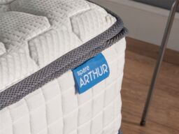 Arthur Sleep Spare Arthur 800 Pocket Spring Memory Foam Mattress in White - Size: Super King - thumbnail 5
