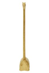Orsina Fauna Llama Toilet Roll Holder, Cast Iron in Gold - thumbnail 2