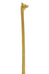 Orsina Fauna Llama Toilet Roll Holder, Cast Iron in Gold - thumbnail 6