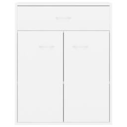 Berkfield Home Sideboard White 60x30x75 cm Engineered Wood - Size: 60 x 30 x 75 cm - thumbnail 7