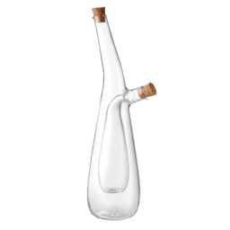 MidOcean Barretin Glass Oil & Vinegar Bottle in Clear - thumbnail 1
