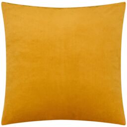 Wylder Croft Twill Woven Cushion in Yellow - Size: 50 cm x 50 cm - thumbnail 3