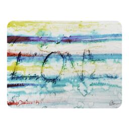 Benjamin Tate Design Sand Love Blanket in Natural - Size: 120 cm x 150 cm - thumbnail 1