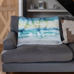 Benjamin Tate Design Sand Love Blanket in Natural - Size: 120 cm x 150 cm - thumbnail 2