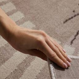 THE RUGS Adventures Happy Lion Rug & Runner Kids Polypropylene Short Pile Rug in Brown - Size: 120 cm x 170 cm - thumbnail 3