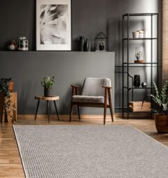 RugsX Wall-to-wall Prius Rug in Beige - Size: 200 cm x 200 cm - thumbnail 4