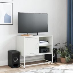 Berkfield Home TV Cabinet Olive Green 100.5x39x60.5 cm Steel - thumbnail 3