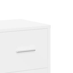 Berkfield Home Sideboard White 60x31x84 cm Engineered Wood - Size: 60 x 31 x 84 cm - thumbnail 9