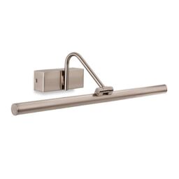 Netlighting LED 1 Light Picture Wall Light Brushed Steel in Grey