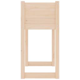 Berkfield Home Planter 78x40x81 cm Solid Wood Pine in Light Tan - Size: 78 x 40 x 81 cm - thumbnail 6