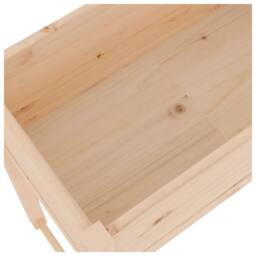 Berkfield Home Planter 78x40x81 cm Solid Wood Pine in Light Tan - Size: 78 x 40 x 81 cm - thumbnail 7