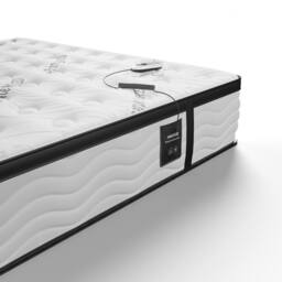 Prime Heated 3000 Gel Pocket Mattress in Natural White - Size: Double - thumbnail 1