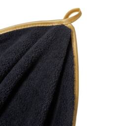 NESTLUNE Black 3PCS Extra Large Bath Towel Set Luxury Bathroom Towels - thumbnail 4