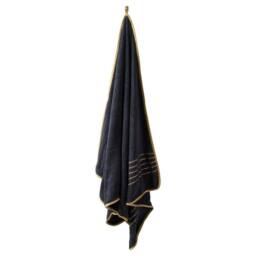 NESTLUNE Black 3PCS Extra Large Bath Towel Set Luxury Bathroom Towels - thumbnail 3