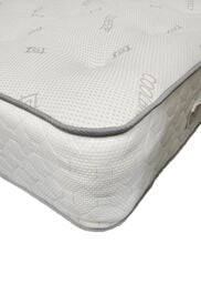 Knight Sleep York 3000 Medium Firm Pocket Spring Mattress Two Sided in White - Size: King - thumbnail 2
