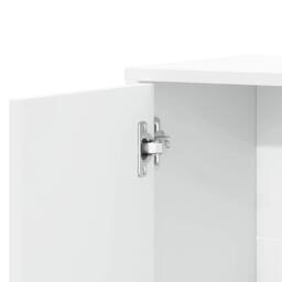 Berkfield Home Sideboards 2 pcs White 60x31x70 cm Engineered Wood - Size: 60 x 31 x 70 cm - thumbnail 9