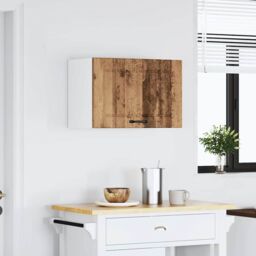 Berkfield Home Kitchen Wall Cabinet Lucca Old Wood Engineered Wood in Brown - thumbnail 3