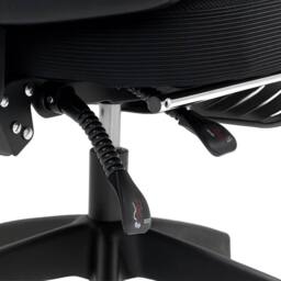 STILVORA Ergonomic Office Chair with Lumbar Support & Headrest in Black - thumbnail 8