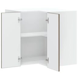"Berkfield Home Kitchen Wall Corner Cabinet ""Porto"" Brown Oak Engineered Wood" - thumbnail 5