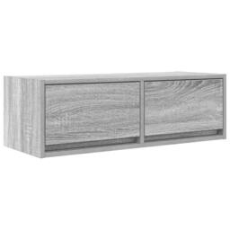 Berkfield Home TV Cabinets 2 pcs Grey Sonoma 80x31x25.5 cm Engineered Wood - thumbnail 6