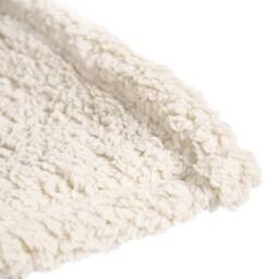 Voltico Super Soft Cuddle Throw 130 x 180cm - Soft Sofa & Bed Blanket in Cream - Size: 130 cm x 180 cm - thumbnail 3