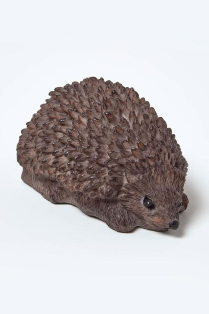 Homescapes Brown Hedgehog Hollow Resin Key Keeper - image 1