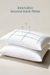 CHRISTY 'Cloud Loft' Luxurious Micro Loft Soft Medium King Pillow in White - thumbnail 8